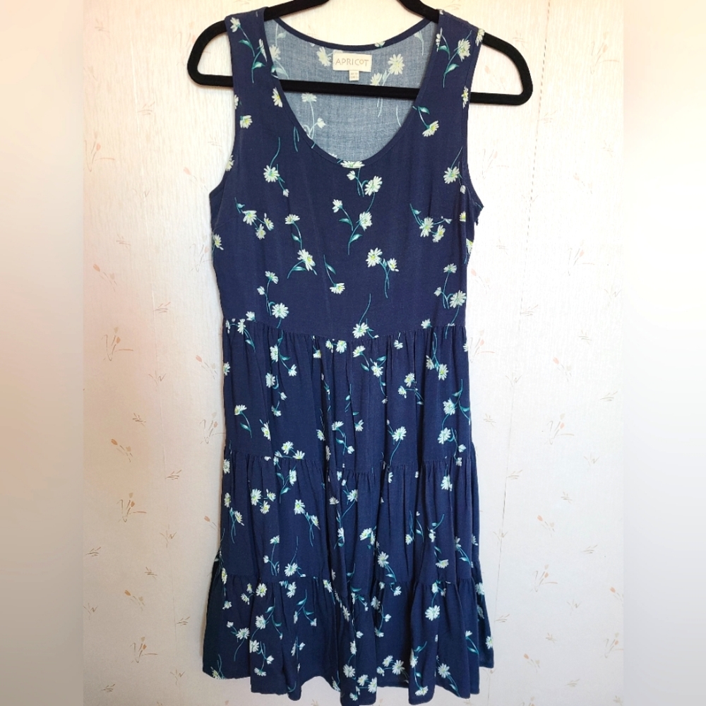 APRICOT 100% viscose, size S dress